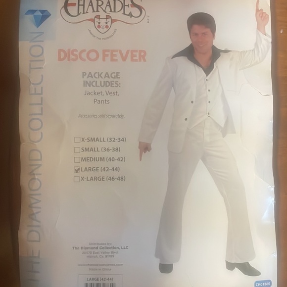 NWT Dance Fever Mens costume - Picture 5 of 7